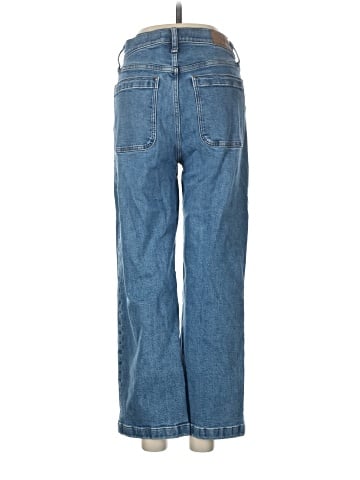 Madewell The Perfect Vintage Wide-Leg Crop Jean in Orono Wash: Pocket Edition (view 2)