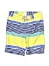 Tea 100% Polyester Yellow Board Shorts Size 4 - photo 1