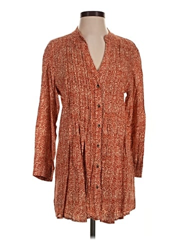 Rock Flower Paper 3/4 Sleeve Blouse (view 1)