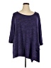 Catherines Purple 3/4 Sleeve Top Size 3X - photo 1
