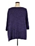 Catherines Purple 3/4 Sleeve Top Size 3X - photo 2