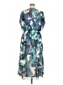 DKNY Tropical Blue Cocktail Dress Size 14 - photo 2