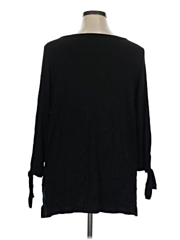 Liz Claiborne 3/4 Sleeve T-Shirt (view 2)