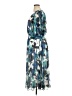 DKNY Tropical Blue Cocktail Dress Size 14 - photo 5