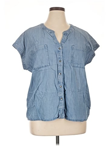 J.Jill Short Sleeve Blouse (view 1)