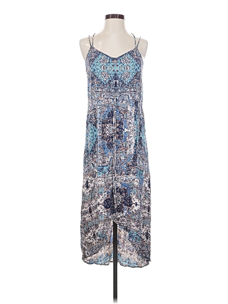 Pre-owned Angie Casual Dress In Blue