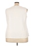 Elementz 100% Polyester Ivory Sleeveless Blouse Size 3X - photo 2