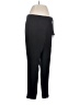 St. John Solid Black Casual Pants Size 8 - photo 1
