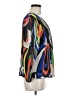 Karina 100% Polyester Black Long Sleeve Blouse Size M (estimated) - photo 4