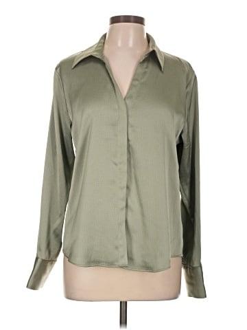 Calvin Klein Long Sleeve Blouse (view 1)