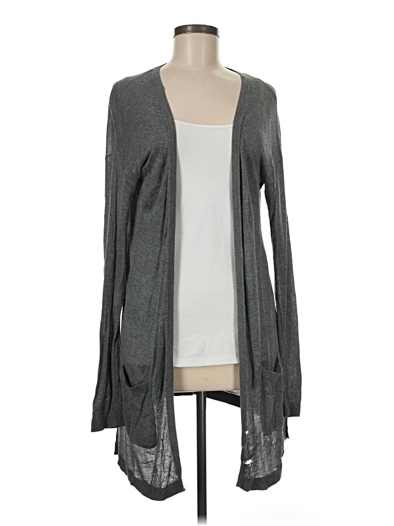 Pre-owned Mossimo Cardigan Sweater In Gray