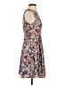 Astr 100% Polyester Paisley Brown Casual Dress Size S - photo 4