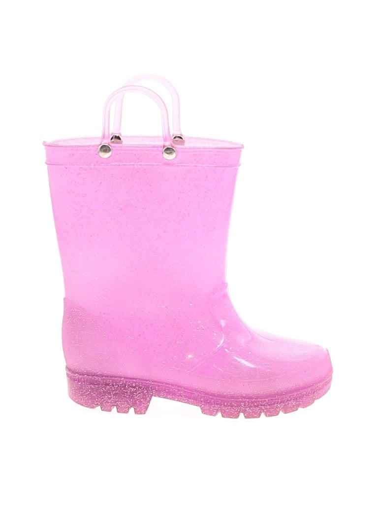 Pre-owned Unbranded Kids' Rain Boots In Pink
