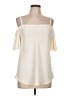 Ann Taylor 100% Polyester Ivory Sleeveless Blouse Size L - photo 1