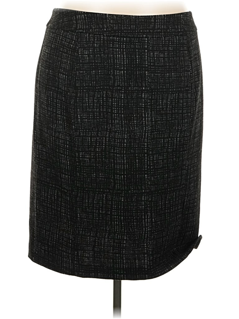Pre-owned Sejour Formal Skirt In Black