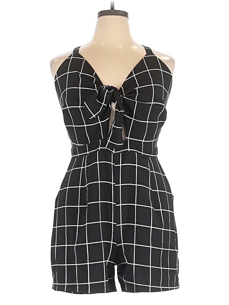 Pre-owned Unbranded Romper In Black
