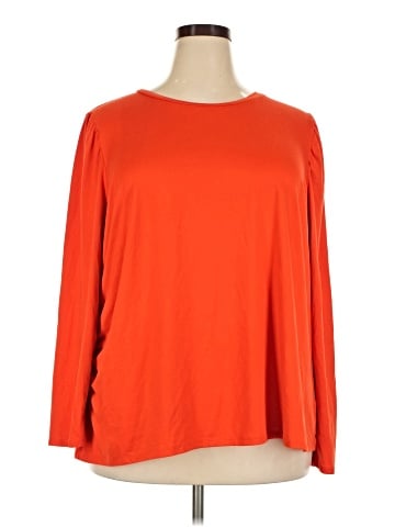 Lane Bryant 3/4 Sleeve T-Shirt (view 1)