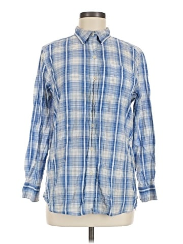 L-RL Lauren Active Ralph Lauren Long Sleeve Button-Down Shirt (view 1)