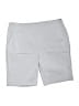 IZOD Solid Gray Athletic Shorts Size 8 - photo 1