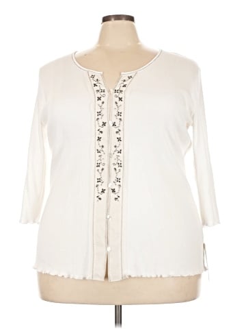 Jh Collectibles 3/4 Sleeve Blouse (view 1)