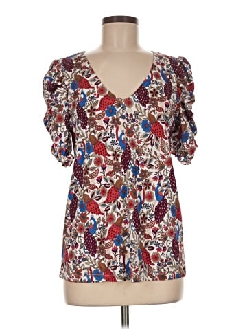 Ann Taylor LOFT Short Sleeve T-Shirt (view 1)