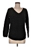a.n.a. A New Approach Metallic Black Pullover Sweater Size M - photo 1