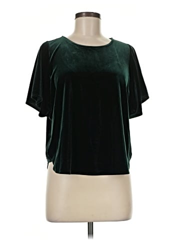 Madewell Velvet Butterfly Top (view 1)