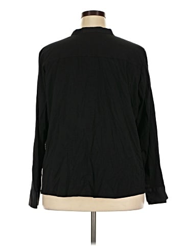Calvin Klein Long Sleeve Blouse (view 2)