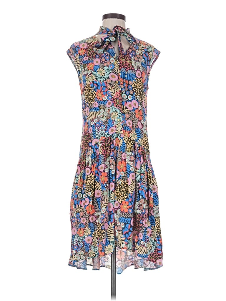 Pre-owned Closet Casual Dress In Blue