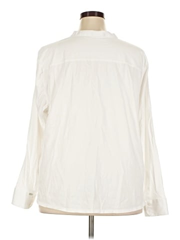 Calvin Klein Long Sleeve Blouse (view 2)