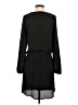 Express 100% Polyester Solid Black Casual Dress Size XS - photo 2