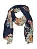 Unbranded 100% Polyester Floral Blue Scarf One size - photo 1