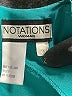 Notations 100% Polyester Teal Short Sleeve Top Size 1X - photo 7
