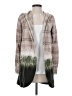 Cuddl Duds Plaid Gray Cardigan Size S - photo 1