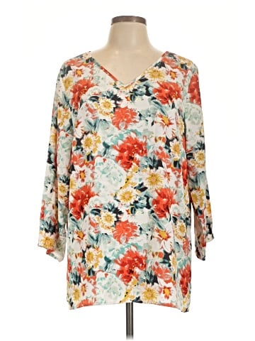 Mario Serrani 3/4 Sleeve Blouse (view 1)