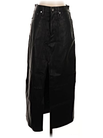 Rag & Bone Faux Leather Skirt (view 1)