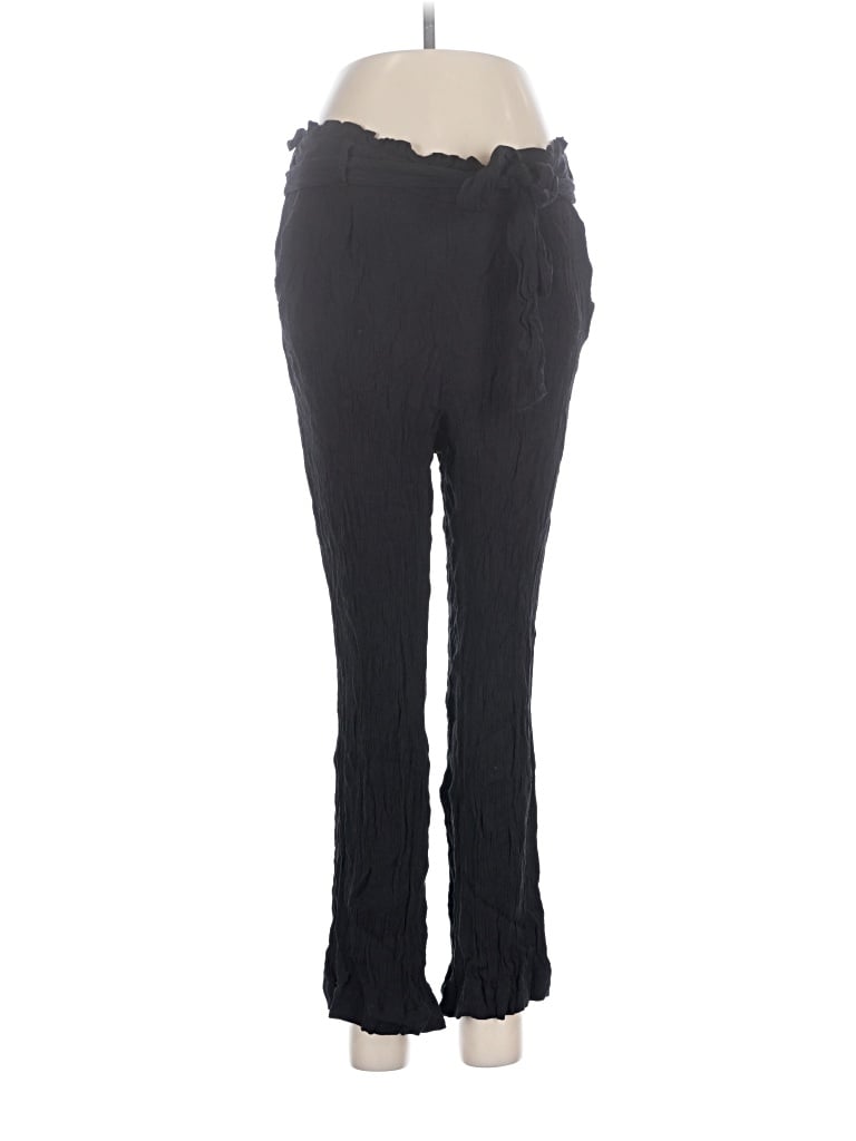Pre-owned Loft Beach Dress Pants In Black