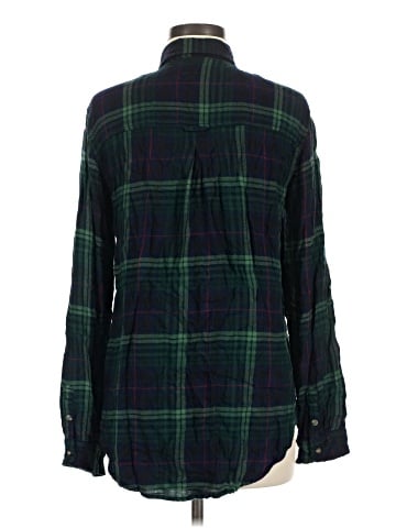 American Eagle Outfitters Long Sleeve Button-Down Shirt (view 2)