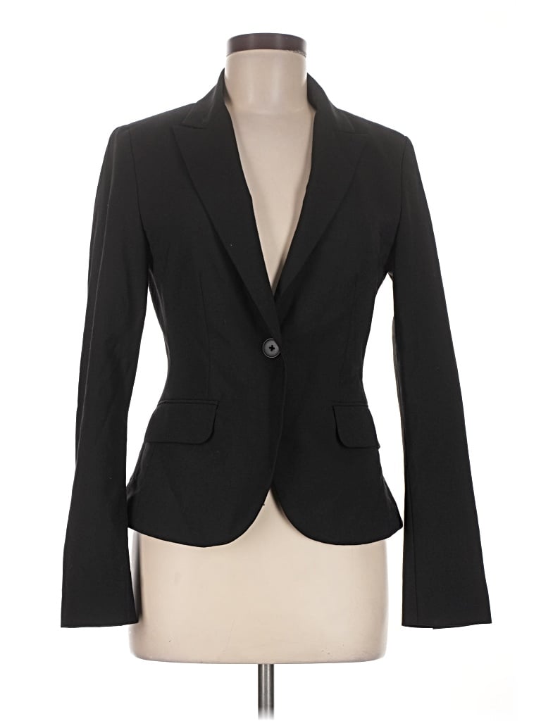 Pre-owned Express Design Studio Blazer Jacket In Black