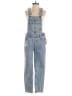 Blank NYC 100% Cotton Blue Overalls Size 24 waist - photo 1