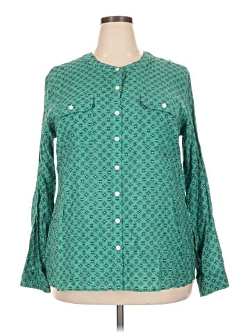 Van Heusen Long Sleeve Blouse (view 1)