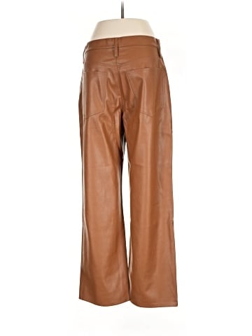 Madewell The Perfect Vintage Wide-Leg Pant: Faux Leather Edition (view 2)