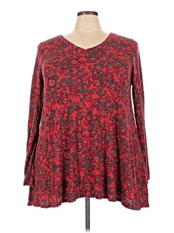 Lane Bryant Long Sleeve Blouse (view 1)