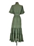 Max Studio 100% Polyester Green Casual Dress Size S - photo 2