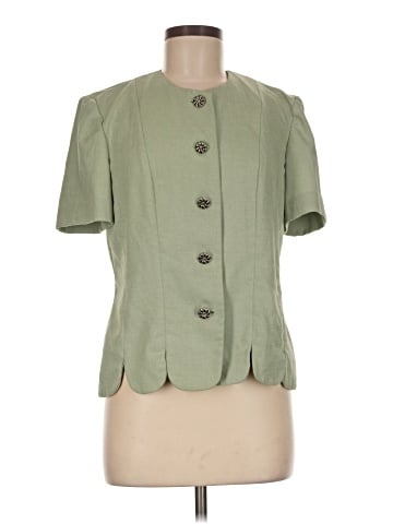 Leslie Fay Short Sleeve Blouse (view 1)