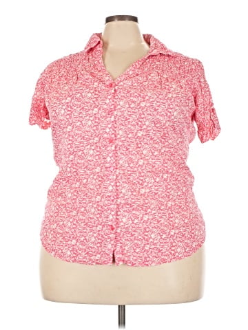 Just My Size Short Sleeve Blouse (view 1)