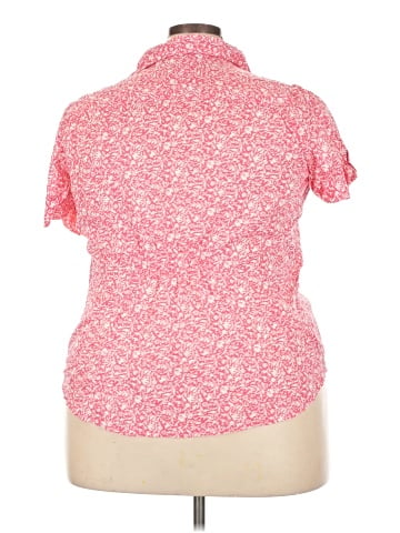 Just My Size Short Sleeve Blouse (view 2)