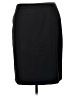 Talbots Solid Black Wool Skirt Size 14 - photo 1