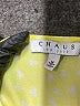 Chaus 100% Polyester Yellow Sleeveless Blouse Size M - photo 7