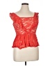 Candie's Red Sleeveless Blouse Size XL - photo 1